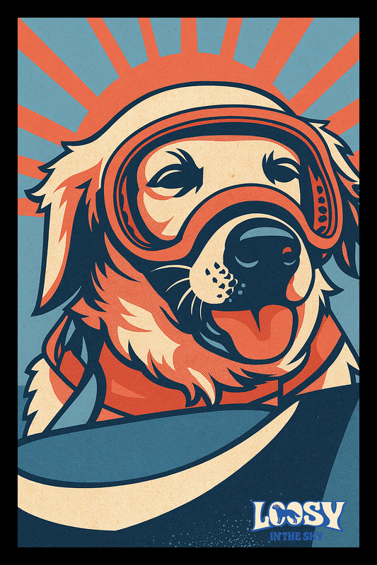 Loosy Pop Art Framed Poster